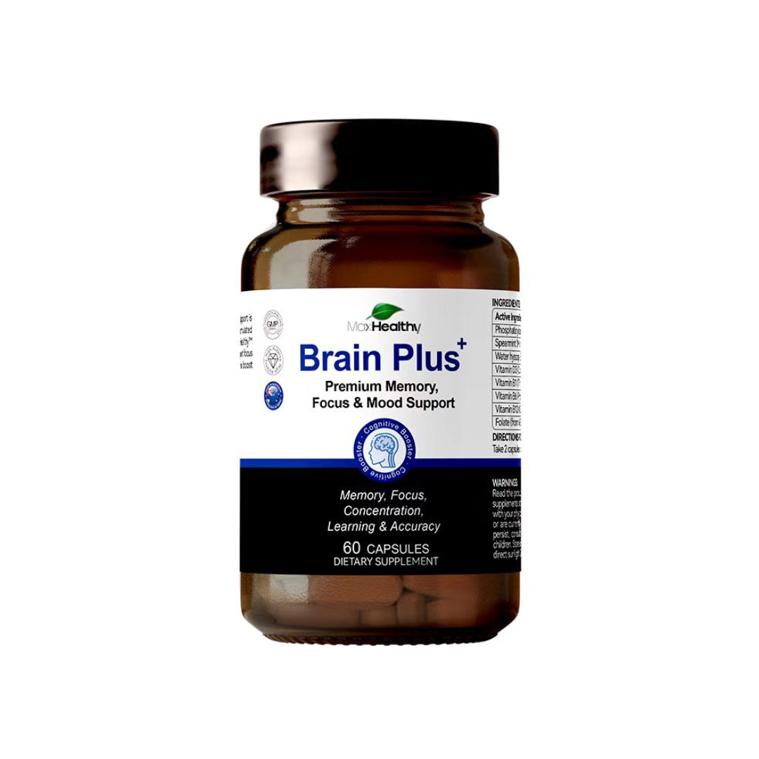 Brain Plus Premium Memory, Focus & Mood Support